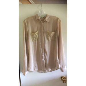 Cream Blouse